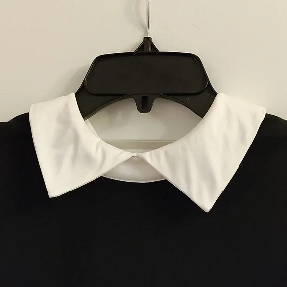 Black & White sweater Dress just add pearls and a red shoe and you'll be styling - Picture 5 of 10